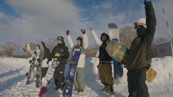 北海道スノーボードシーンの新星がルスツに集結！"Young Guns"が飛ぶ！回る！新しいスタイルのトリックも続々 | 【NO MATTER BOARD】HTB北海道テレビ放送で水曜深夜1時20分から放送　サムネイル